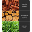 Picture of HEART &  HOME BAMBOO CENTREPIECE CANDLE CRACKLING WOOD FIRE